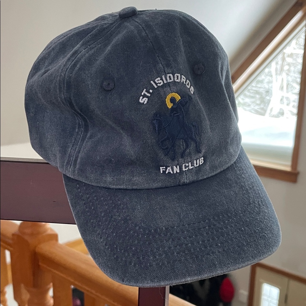 St. Isidore's Fan Club Blue Baseball Cap